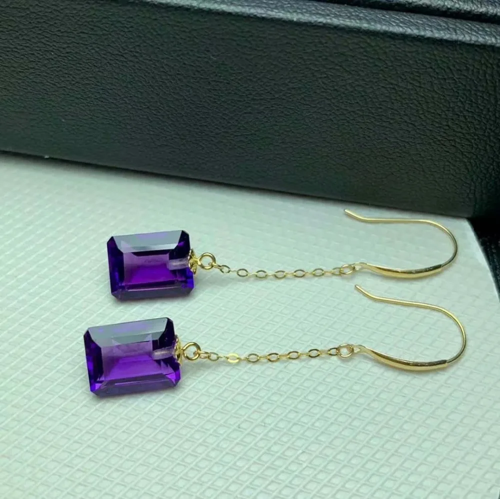 Shilovem 18K желтое золото пьезоэлектрическая Женская бижутерия Модный свадебный