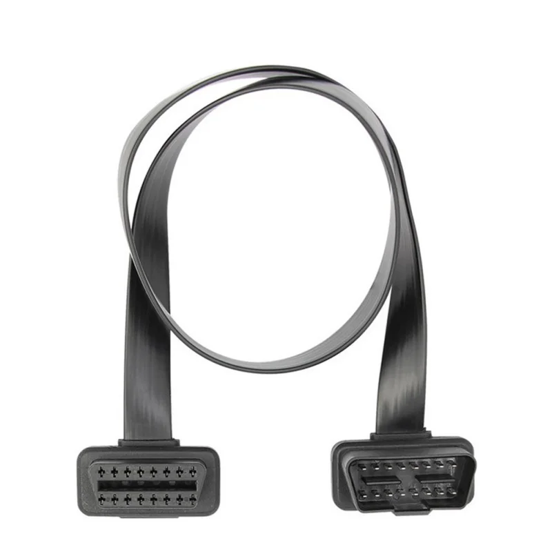 Диагностический кабель OBD2 удлинитель 16Pin штекер разъем obd2 для диагностического