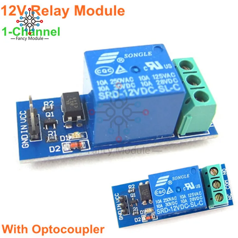 Одноканальный релейный модуль 12 в плата Optocouple Shield для PIC AVR Arduino | Обустройство