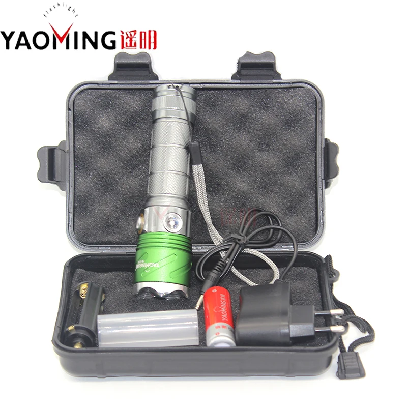 Горячая УФ 395nm CREE Q5 Zoom светодиодный фонарик Lanterna фиолетовый свет Cree LED