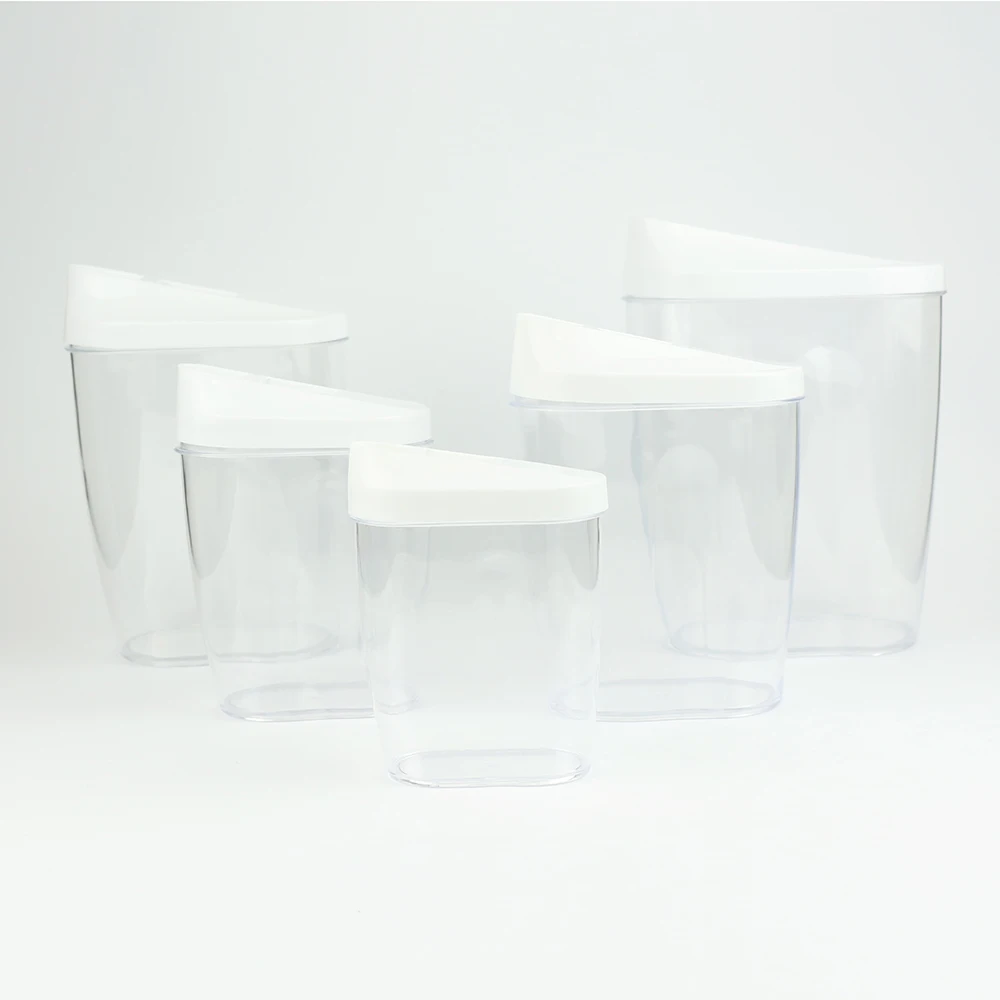 5 шт. Кухня Контейнер Для Хранения Еды Организации Пластиковая Коробка Орехи Чай