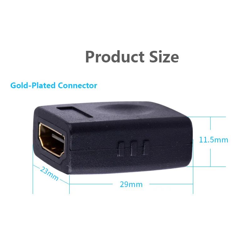 Vention HDMI совместимый удлинитель Женский на гнездовой разъем 4K 2 0 Удлинительный