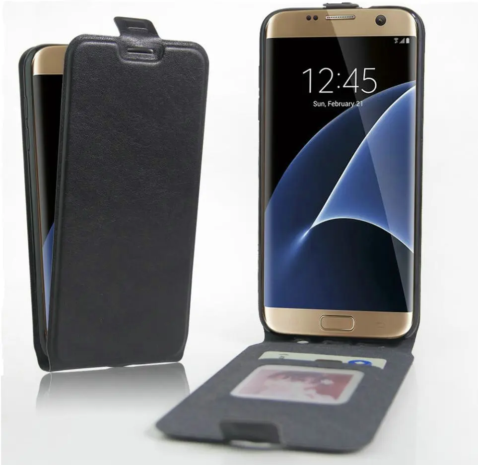 Вертикальный флип чехол из искусственной кожи в стиле ретро для iPhone 8 7 6 6S Plus 5 SE