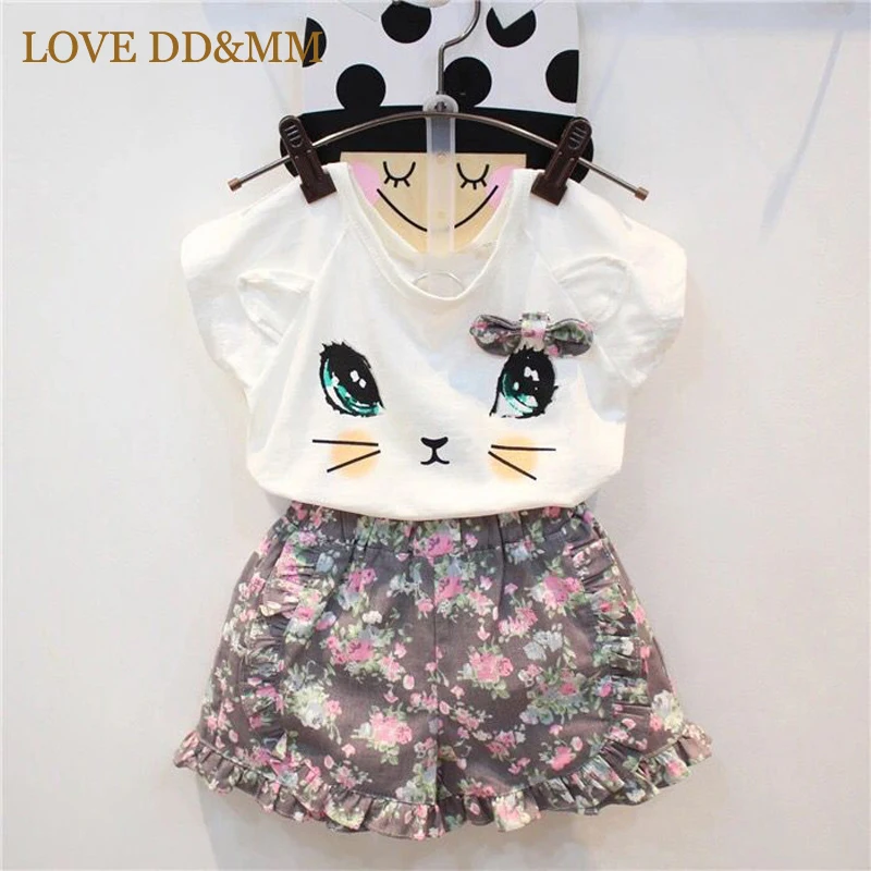 Комплекты для девочек LOVE DD & MM летняя новая детская одежда 2020 комплекты девочек: