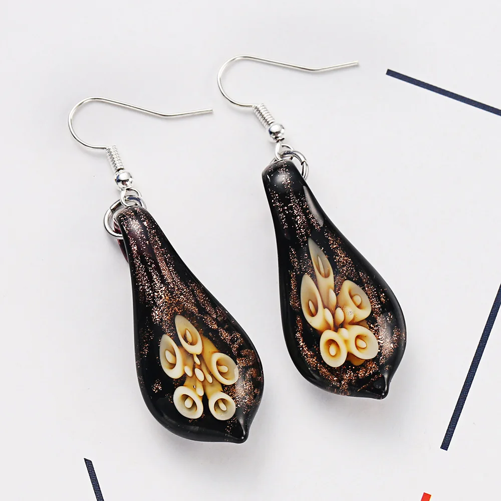 Европа и США Новый Этнические украшения женские популярные стекла