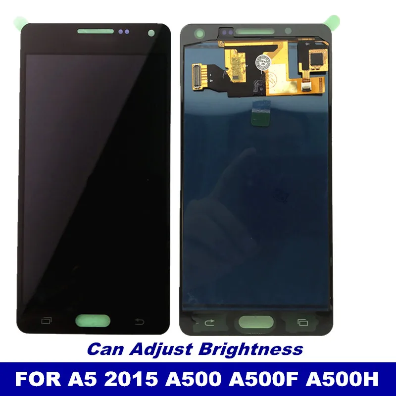 Телефон A500 LCD Замена для Samsung Galaxy A5 2015 A500H A500F A500M ЖК дисплей с кодирующий