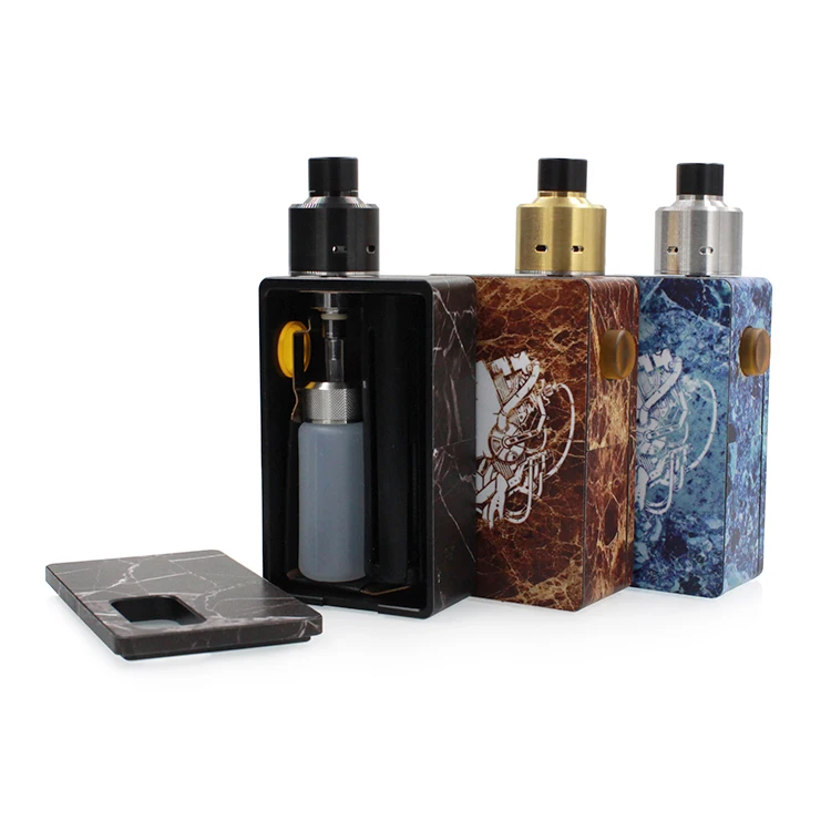Hadaly Squonk Mod Kit электронная сигарета Vape нижний питатель соковыжималка коробка мод BF Pin RDA атомайзер 18650 батарея предварительно изготовленная катушка
