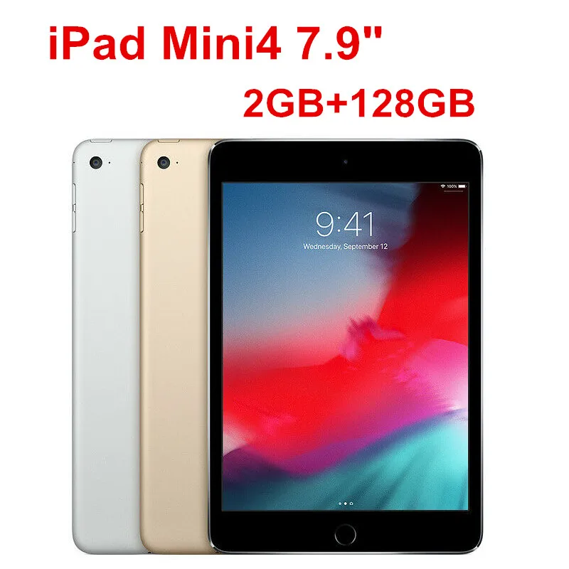 Планшет Apple iPad Mini4 Mini 4 7,", 128 Гб ПЗУ, 2 Гб ОЗУ, двухъядерный процессор A8, Wi-Fi и 4G, 8 Мп, отпечаток пальца, ips lcd