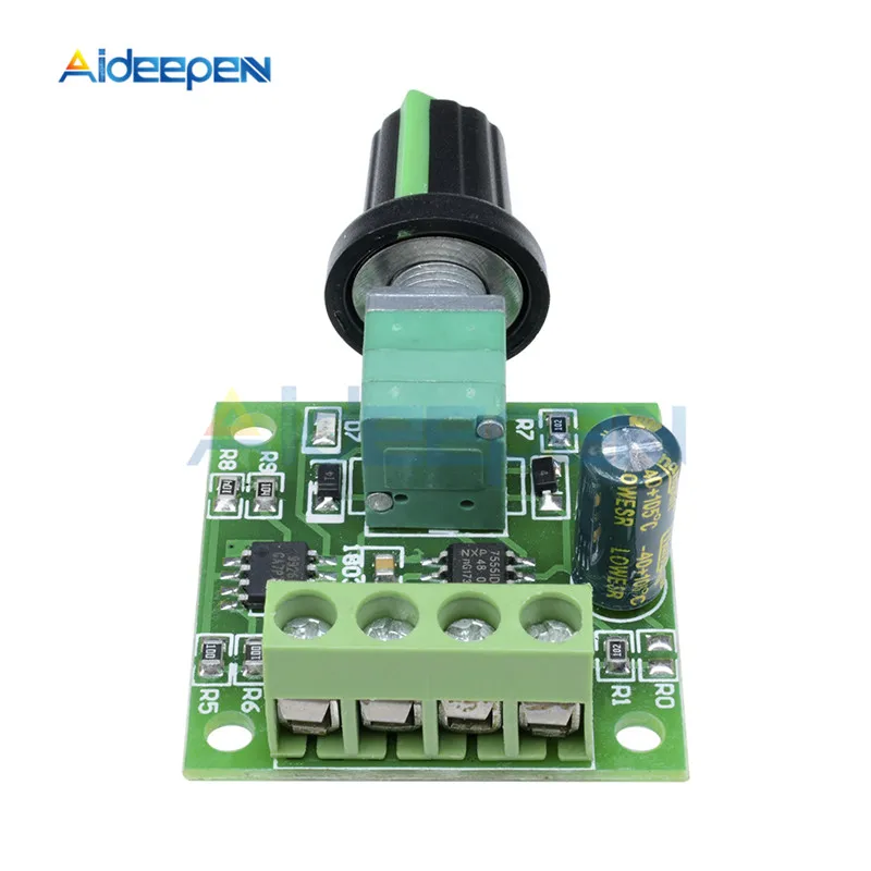 DC 1,8 V-15 V 2A 30 Вт ШИМ двигатель Скорость контроллер низкого Напряжение мотор Скорость контроллер PWM 0~ Регулируемый приводной модуль 3V 5V 6V 12V