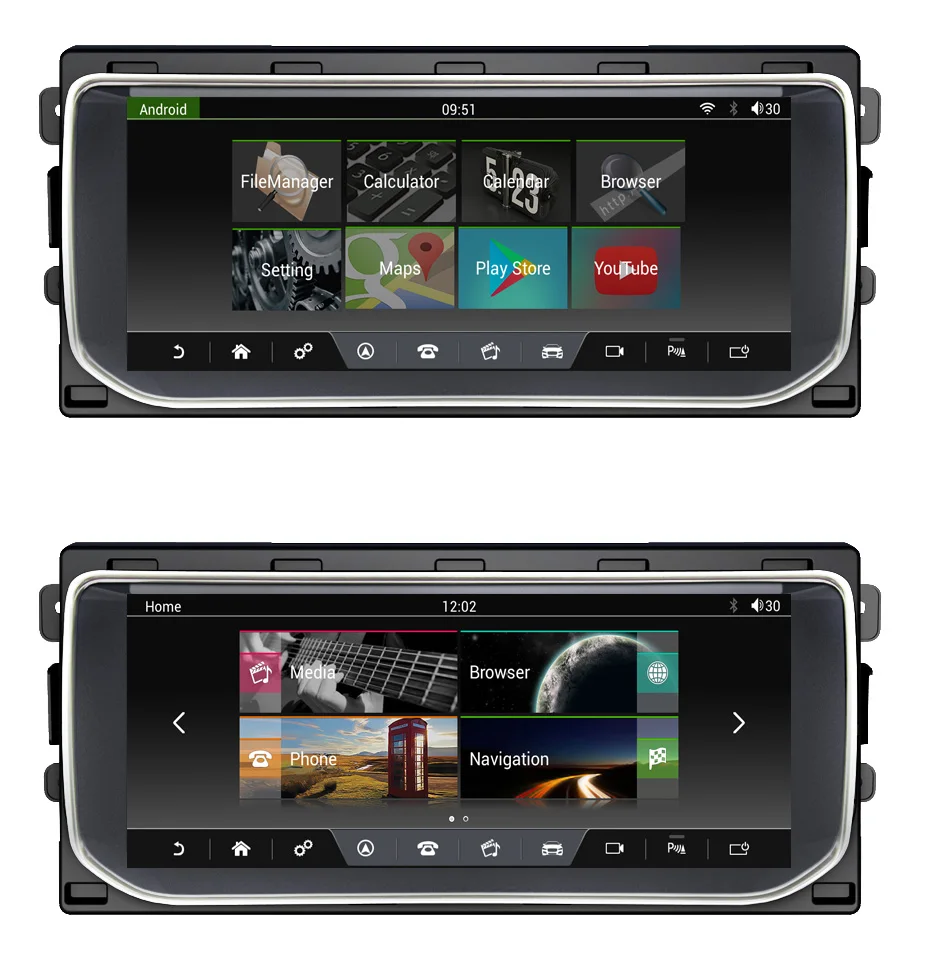 KANOR android 7,1 аудио плеер радио для Land Range Rover Vogue L405 2012- Поддержка bluetooth wifi gps навигация 2 ГБ+ 32 ГБ