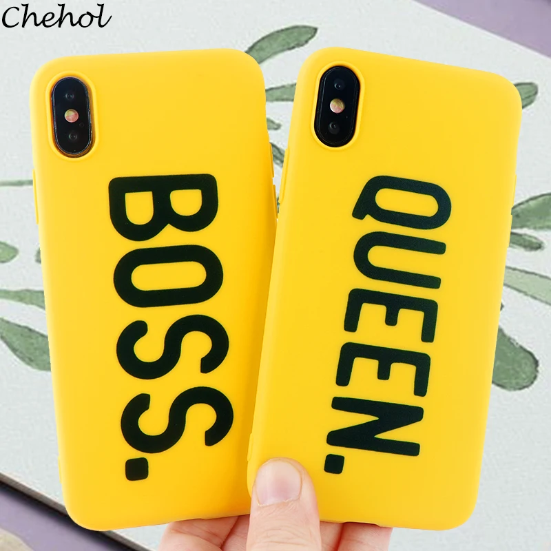 Пара чехлов для телефонов IPhone X XS MAX XR 6 S 7 8 Plus Модный чехол мягкий силиконовый