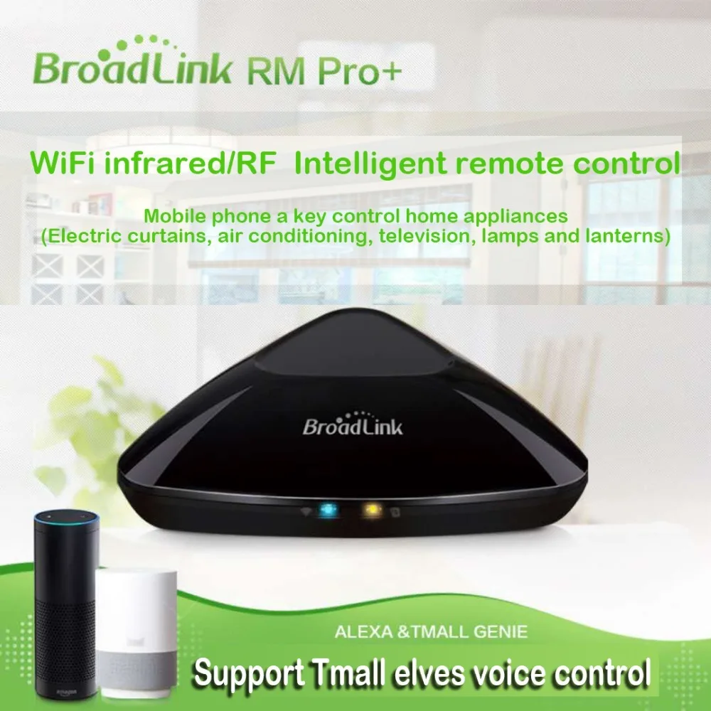 Улучшенная версия Broadlink Rm Pro Smart Home Automation Wifi+ ir+ rf+ 4g универсальный контроллер для Ios Android