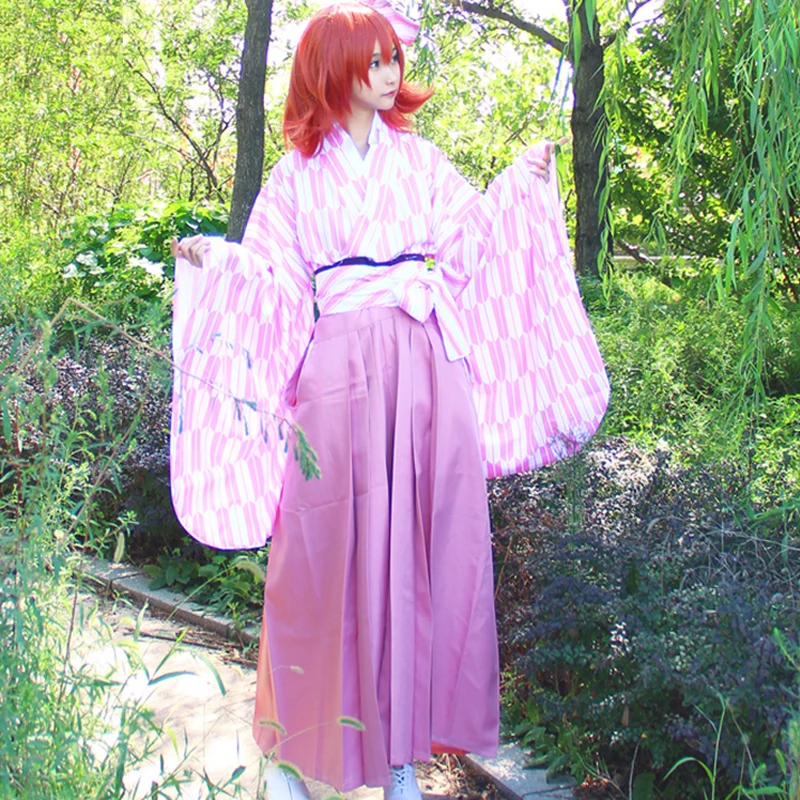 Фуджимару ритсука аниме FGO Fate Grand Order Сакура меч фуджимару розовый кимоно униформа
