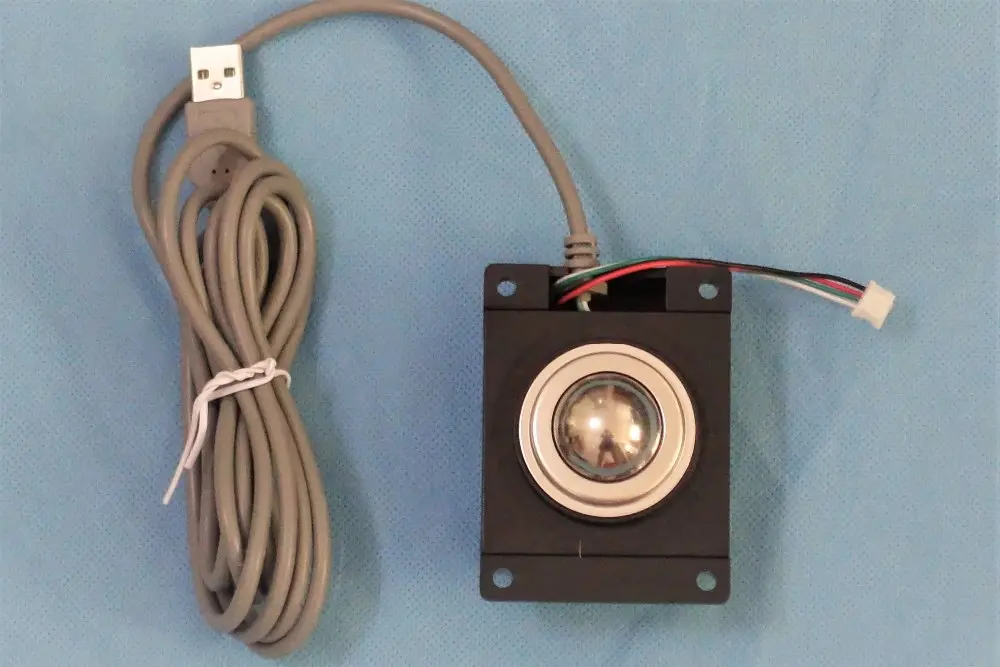 25 мм лазерный оптический трекбол модуль с USB или PS2, высокое разрешение надежное позиционирование данных промышленный вход указывающее устройство