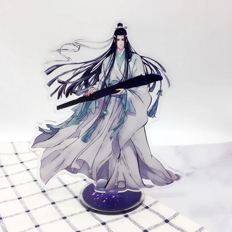 1 32 вида аниме Mo дао ЗУ Shi акрил рисунок на каждый день Wei WuXian Lan WangJi Коллекция подарков гроссмейстер демоническим Статуэтка Series1 - Цвет: 1
