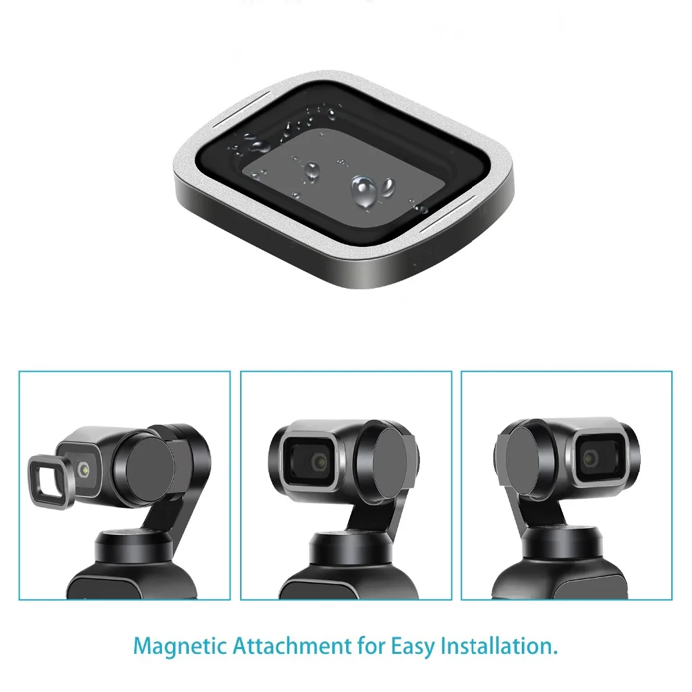 Набор Магнитных фильтров Neewer для объектива камеры DJI Osmo Pocket включает фильтры ND4 ND8
