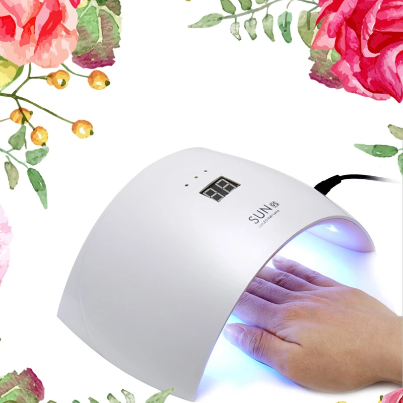 SUN9S УФ лампы 24 Вт лампа для ногтей USB зарядка SUN9C Сушилка с ЖК-дисплей и кнопка