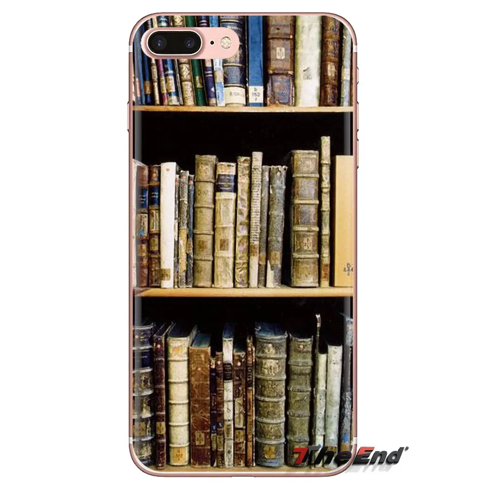 Phone Covers Retro Book Shelf Bookshelf Library For Xiaomi Mi3 Samsung A10 A30 A40 A50 A60 A70 Galaxy S2 Note 2 Grand Core Prime |