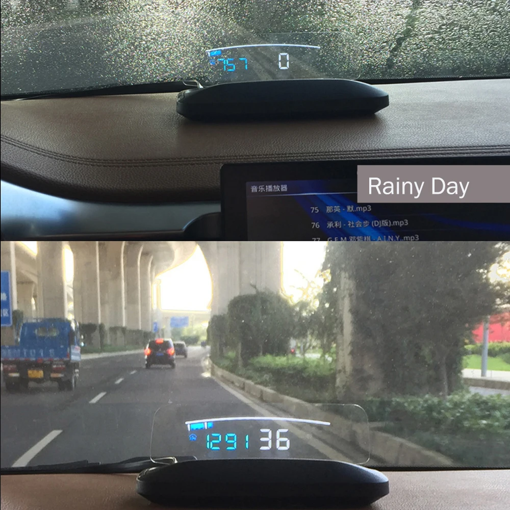 M40 зеркало HUD heads Up OBD2 датчик лобовое стекло Скорость Дисплей автомобиля проектор