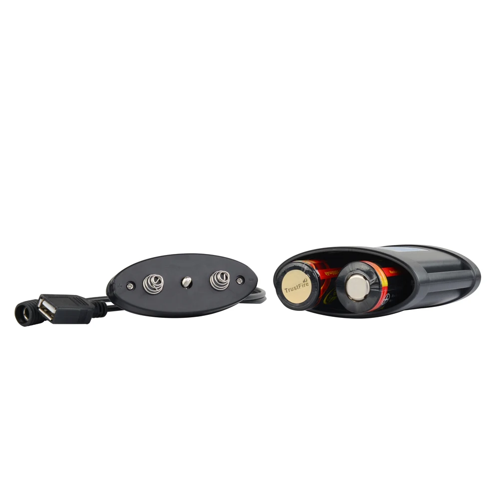Водонепроницаемый аккумулятор USB + DC 5V 8 4 V 10000mah 2x26550 для велосипеда внешний лампы