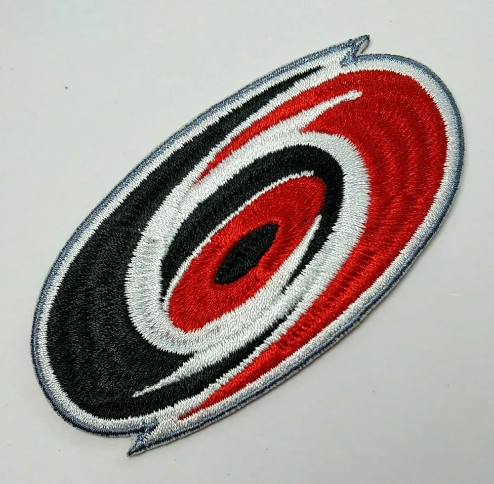 2 шт./лот Национальная хоккейная лига клуб команда ураганов логотип железо на