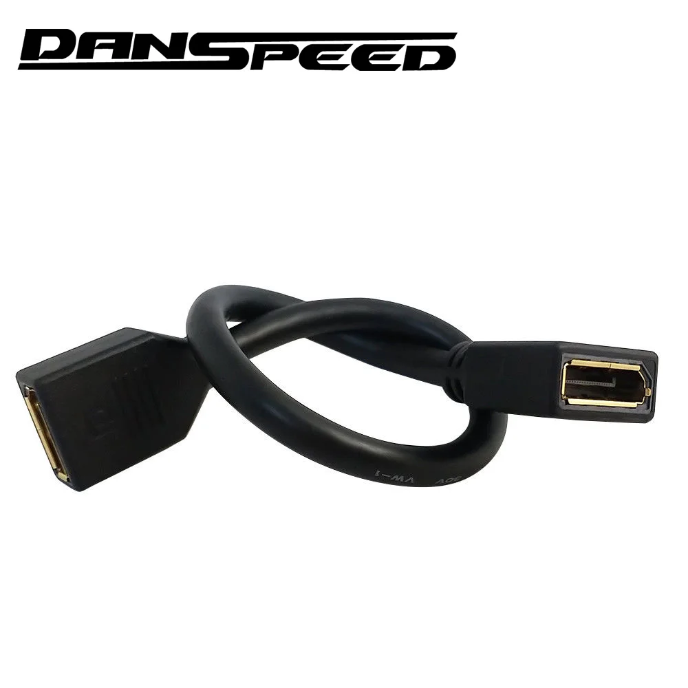 DANSPEED Женский на DP Дисплей порт УДЛИНИТЕЛЬ шнур HDMI Длина кабеля 30 см|Кабели HDMI| |