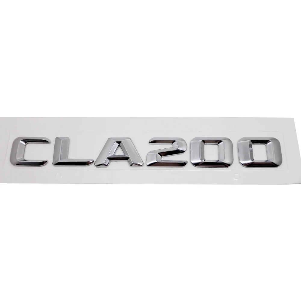 Automobiles Number Emblem Trunk Sticker Decal for Mercedes Benz CLA45 180 200 220 250 260 W203 W204 G500 S320 Tail Decoration | Автомобили