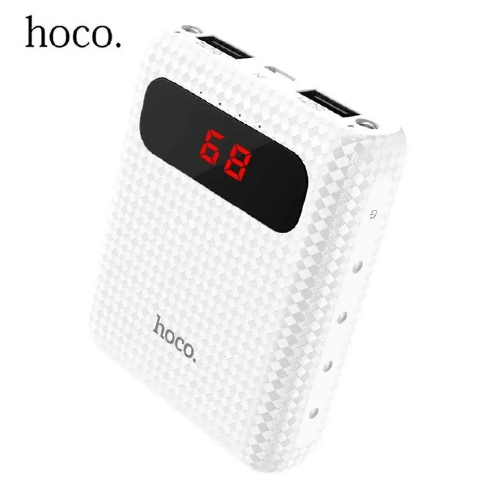 HOCO Power Bank 10000 мАч Мини Милая Внешняя батарея портативная Мобильная Быстрая
