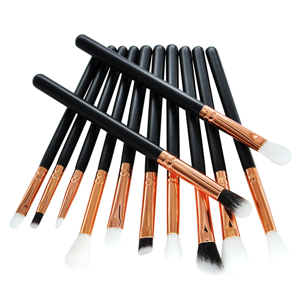 12 шт. набор кистей для макияжа Профессиональные Тени лица подводка глаз основа