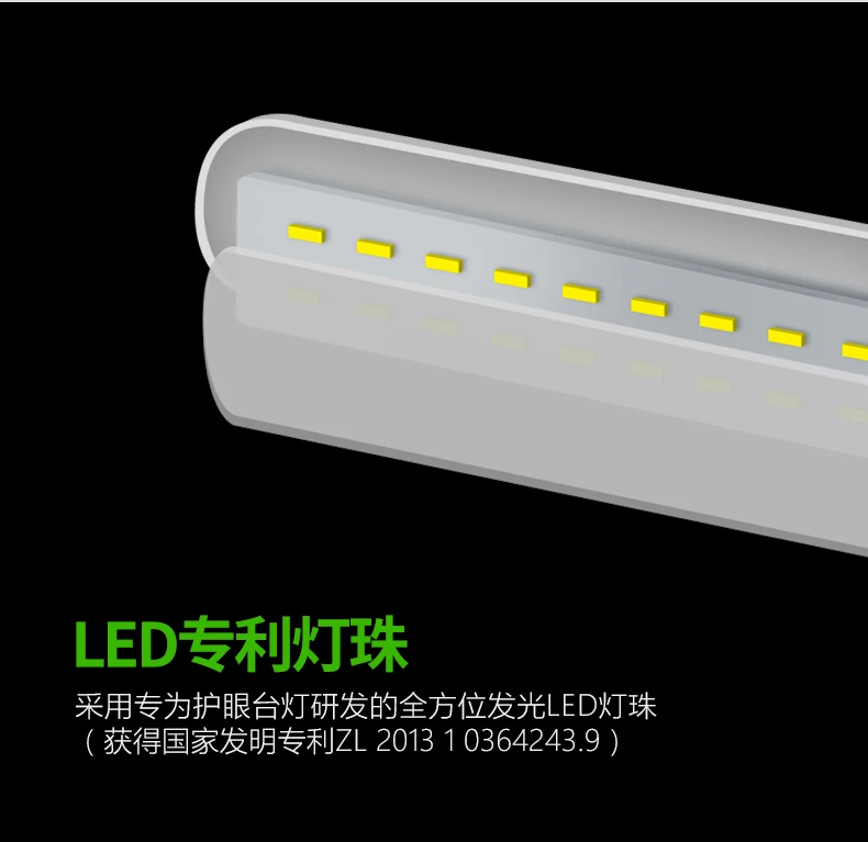 Мини светодиодная настольная лампа для защиты глаз студентов обучающих рабочих