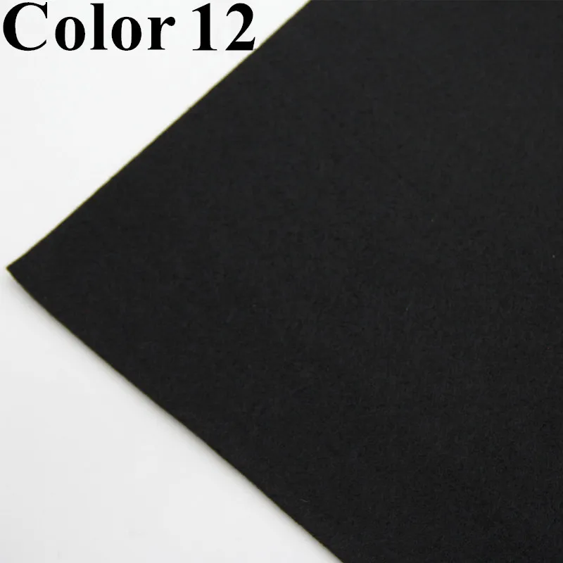 C12 2 мм Толщина 20X30 см фетровая Полиэстеровая ткань Nonwoven Цветы Ткань гирлянды мульти Цвет для Швейное Ремесло «сделай сам» ремесленных Декор - Цвет: C12