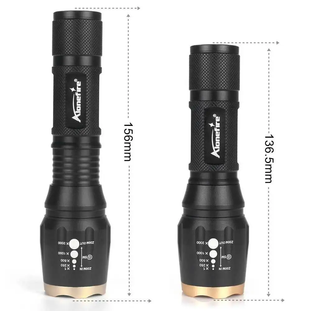 AloneFire H240 CREE XML T6 LED 2000 люмен cree регулируемые светодиодные фонари Масштабируемые