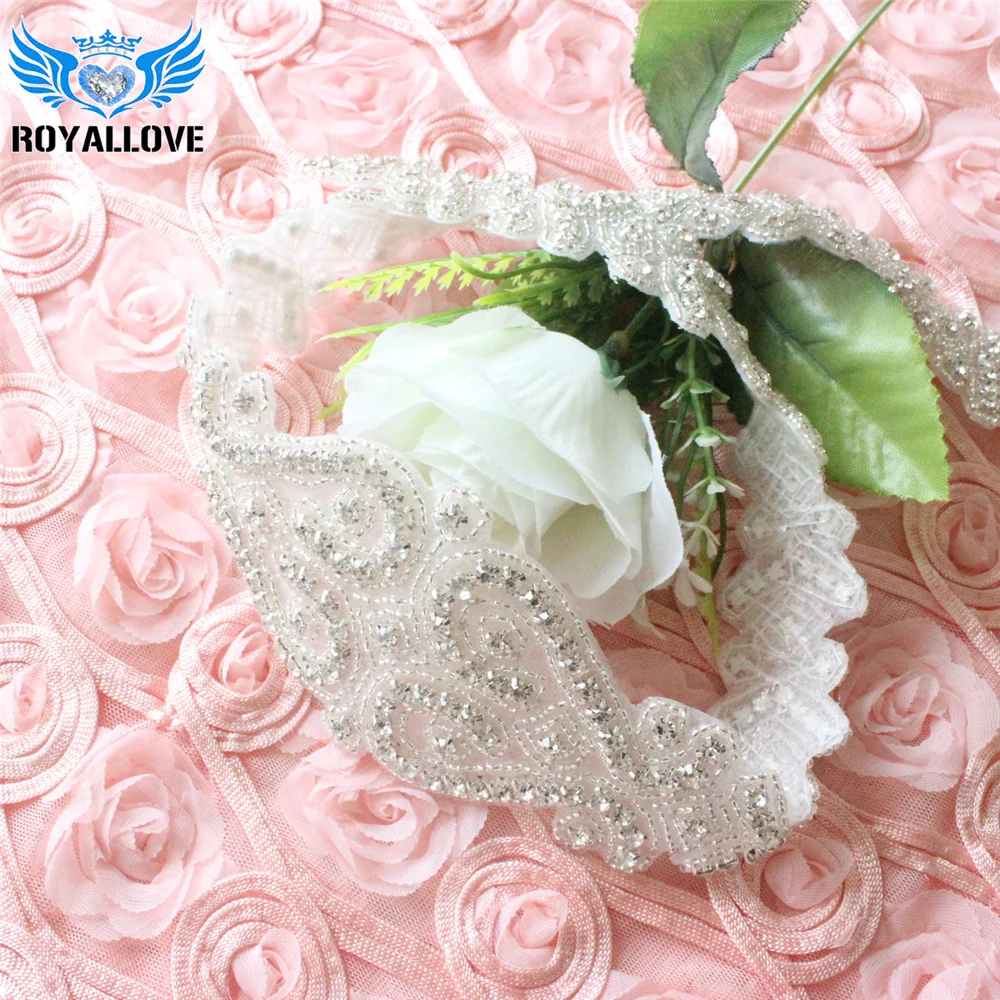 1 шт. прозрачные аппликации с кристаллами для свадебного украшения стразы мотив