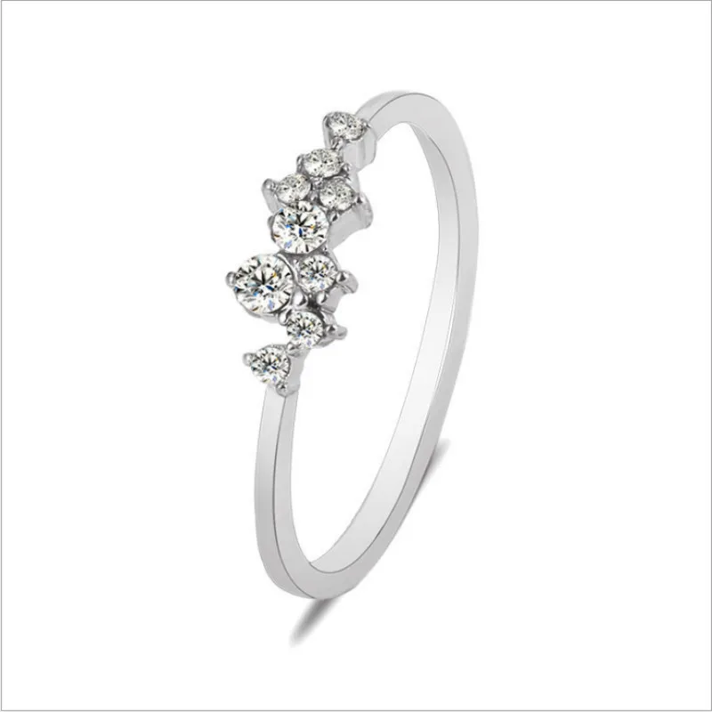 1PC Women Ring Nine Plating For Couple Wedding Promise Infinity Eternity Love Jewelry Boho Anillos Mujer BFF Gifts | Украшения и