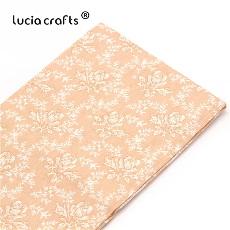 Lucia ремесла 50*50 см хлопок одеяла ткань для DIY шитья Лоскутное детское постельное Тильда кукла Текстиль Ткань H1010