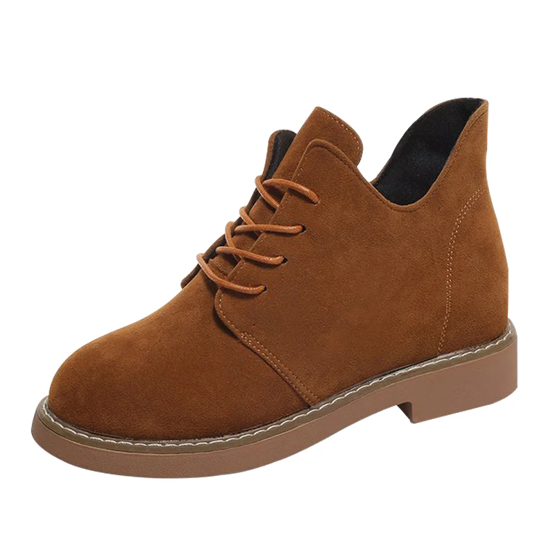 SONDR/ботильоны для женщин Цвет черный коричневый botas plataforma mujer rubbe botines женская