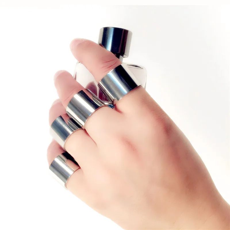 MANGOSKY 1 шт. титановая сталь кольца для мужчин и женщин вечерние уличный стиль Стиль