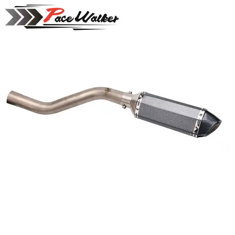 51 мм Универсальный мотоцикл изменение выхлопной трубы глушитель + выхлопных