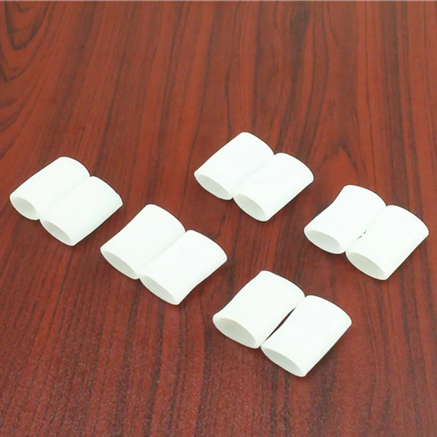 2pcs Finger Toe Protector Silicone Gel Bunion Splint Pain Relief Preventing Blisters Corns Nail Tools Foot Care Separators | Красота и