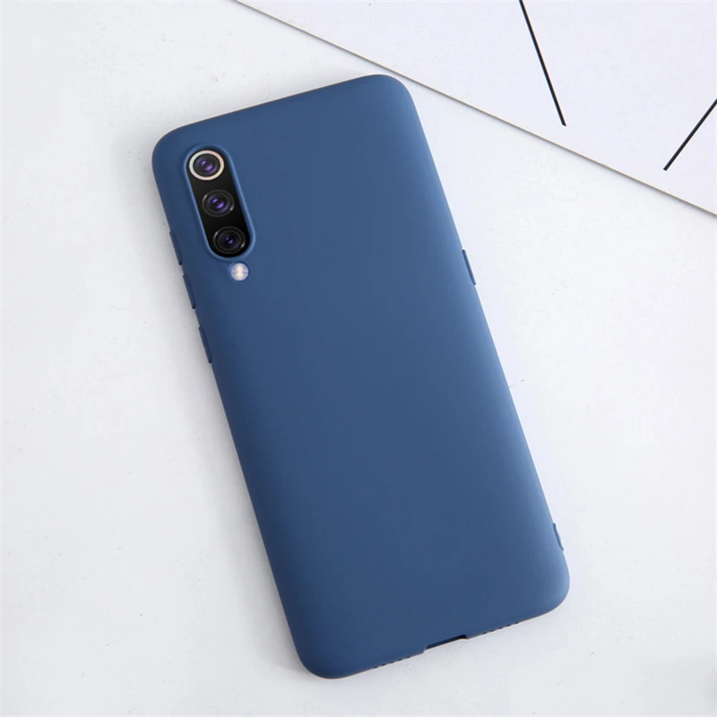 Роскошный тонкий противоударный мягкий жидкий силиконовый чехол для Xiaomi mi 9 se. 9se.