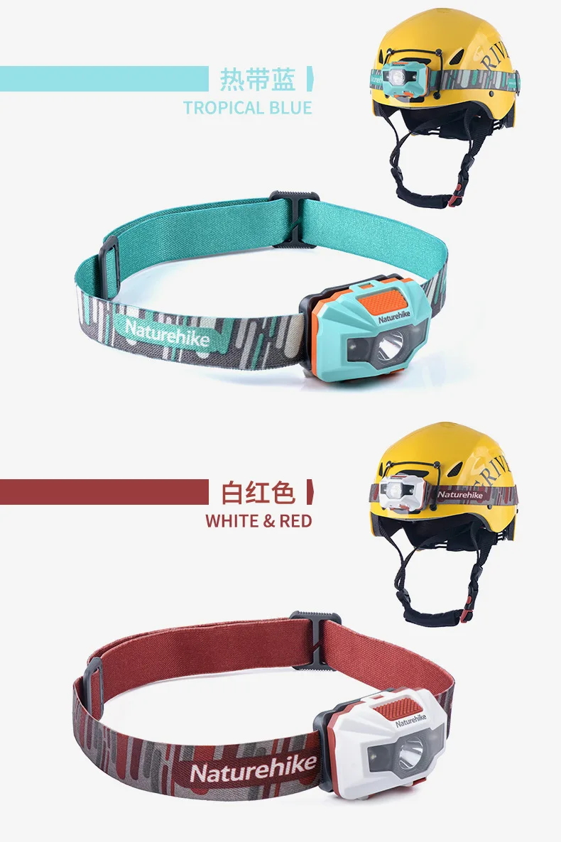 Naturehike USB зарядка светодиодный налобный фонарь походный головной светильник наружный светильник водонепроницаемый головной светильник s Go рыболовный головной светильник NH00T002-D