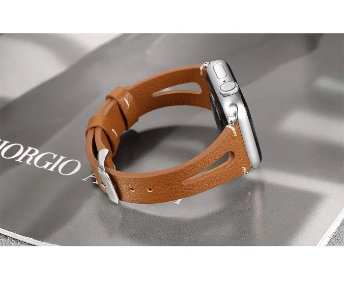 Кожаный ремешок для apple watch band 44 мм 40 мм, 42 мм, 38 мм, ремешок для наручных часов iwatch, correa series 5/4/3/2/1 браслет аксессуары