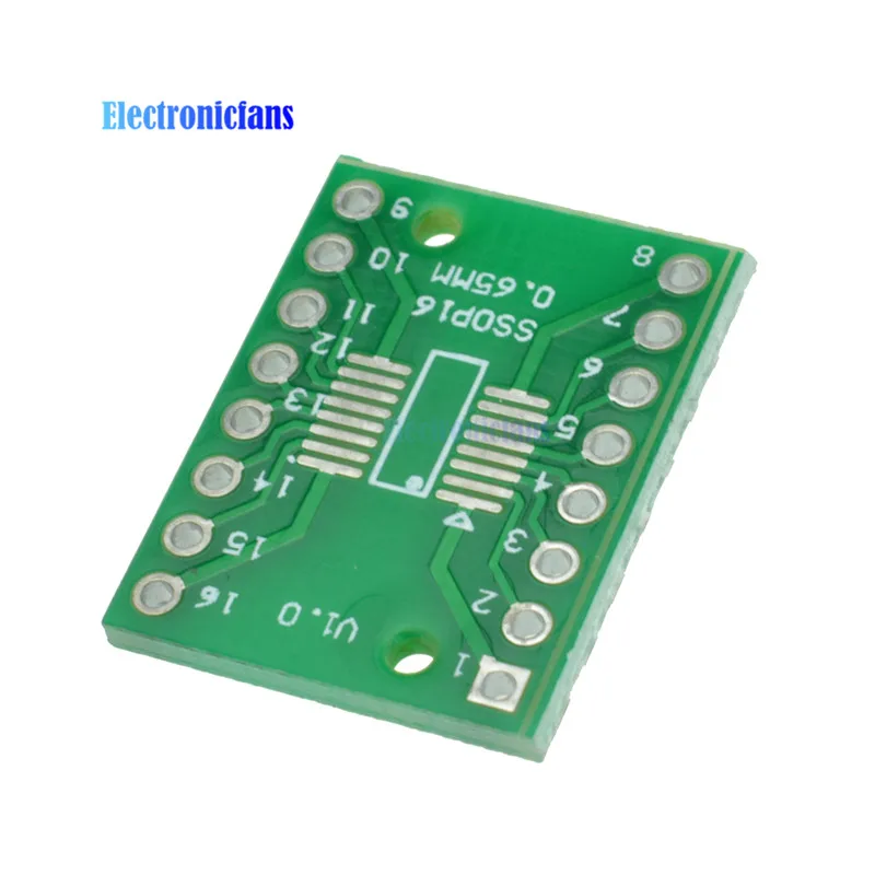 10 шт. SOP16 SSOP16 TSSOP16 к DIP16 0 65/1 27 мм IC АДАПТЕР печатная плата|board board|board pcbboard to board |