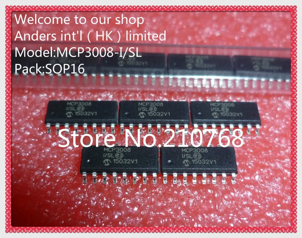 10 шт./лот MCP3008 I/SL MCP3008ISL SOP16|lot of used laptops|lots to love baby dolllots and lots trains dvd |