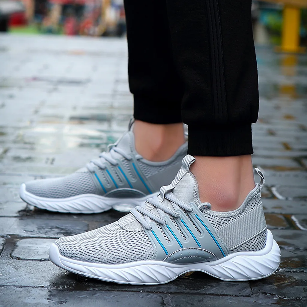 Обувь мужские кроссовки летние дышащие дикие Zapatillas Deportivas Hombre дышащая