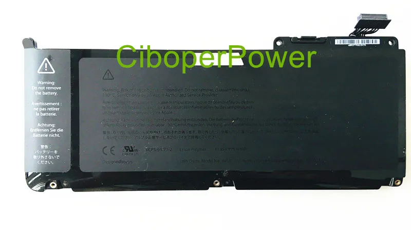 Оригинальный и совершенно новый аккумулятор A1331 63.5WH для MacBook A1342 MC207 MC516 13 3 дюйма