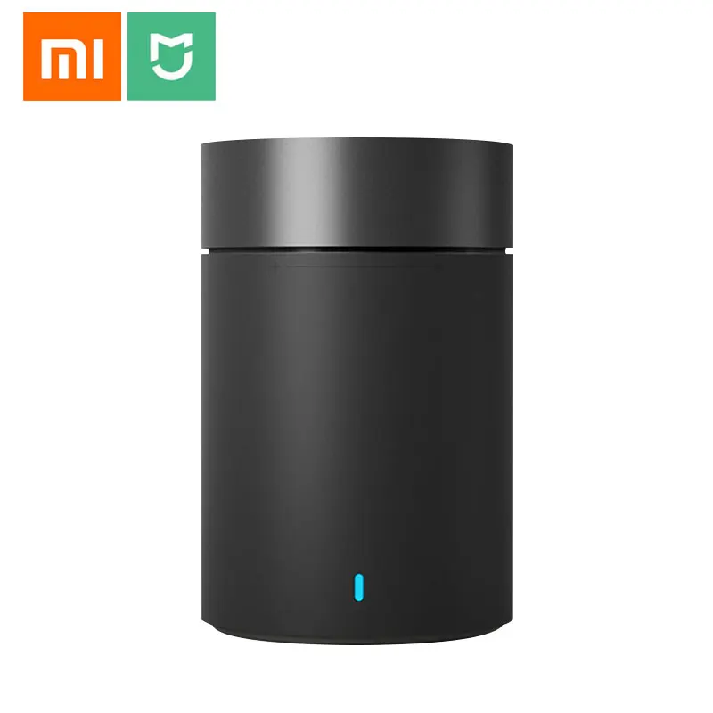 Black Xiaomi mi Cannon Bluetooth динамик 2 Bluetooth 4,1 Беспроводной портативный mi ni Hands-free MP3-плеер встроенный аккумулятор mi c 1200 мАч - Цвет: Black