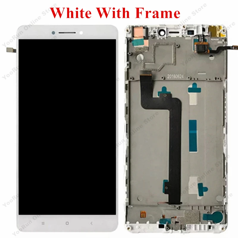 6,4" дисплей для Xiaomi Mi Max 1 lcd кодирующий преобразователь сенсорного экрана в сборе с рамкой AAA++ запасные части для Xiaomi Mi Max 1 lcd