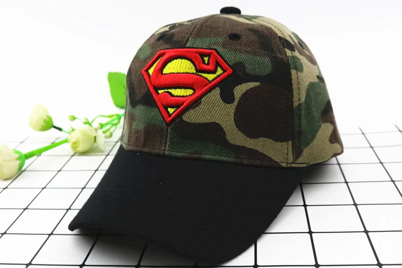 Много Стиль дети мультфильм Камуфляж хип хоп Бейсбол Кепки Snapback S Шляпы
