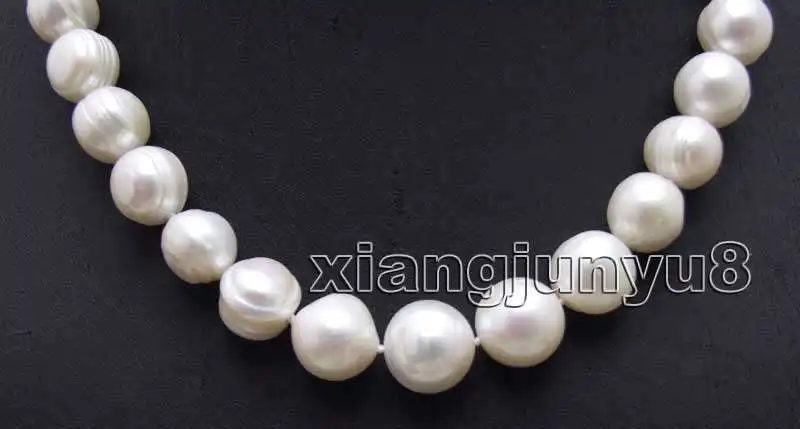 SALE 10-11mm Purple Round gradual Natural freshwater PEARL 17&quot Necklace-6064 | Украшения и аксессуары